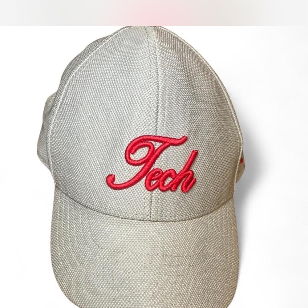 Women’s Texas Tech Under Armour Cream Hat with Red Embroidery